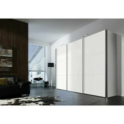 BAUHAUS Express Möbel Schwebetürenschrank Stars | 300 x 68 x 236 cm | Weiß/Graphit Front, Weiß Korpus, Aluminiumfarben Griff 9 BAUHAUS Express Möbel Schwebetürenschrank Stars | 300 x 68 x 236 cm | Weiß/Graphit Front, Weiß Korpus, Aluminiumfarben Griff -Schränke Möbel Mall 12 1024