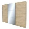 BAUHAUS Express Möbel Schwebetürenschrank Stars B 300x68x236 cm - Eiche Sonoma/Spiegel - Moderner Kleiderschrank 2 BAUHAUS Express Möbel Schwebetürenschrank Stars B 300x68x236 cm - Eiche Sonoma/Spiegel - Moderner Kleiderschrank -Schränke Möbel Mall 12 1071