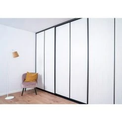 BAUHAUS Room Plaza Easy Schiebetür-Bau-Set Eiche Country/Pinie White - Schwarz - Hochwertige Innentürlösung 10 BAUHAUS Room Plaza Easy Schiebetür-Bau-Set Eiche Country/Pinie White - Schwarz - Hochwertige Innentürlösung -Schränke Möbel Mall 12 124