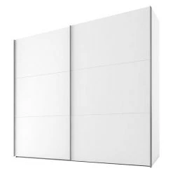 BAUHAUS Express Möbel Schwebetürenschrank Swift - 200x68x216 cm, Weiß