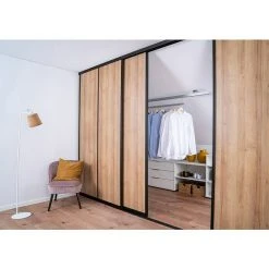 BAUHAUS Room Plaza Easy Schiebetür-Bau-Set Eiche Country/Pinie White - Schwarz - Hochwertige Innentürlösung 11 BAUHAUS Room Plaza Easy Schiebetür-Bau-Set Eiche Country/Pinie White - Schwarz - Hochwertige Innentürlösung -Schränke Möbel Mall 12 125