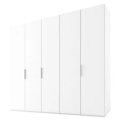 BAUHAUS Express Möbel Drehtürschrank Swift 250 x 58 x 216 cm | Weiß | Mit Zubehör