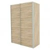 BAUHAUS Express Möbel Schwebetürenschrank Stars B X T X H: 150 X 68 X 216 cm, Eiche Sonoma, Aluminiumfarben Griff 1 BAUHAUS Express Möbel Schwebetürenschrank Stars B X T X H: 150 X 68 X 216 cm, Eiche Sonoma, Aluminiumfarben Griff -Schränke Möbel Mall 12 1569