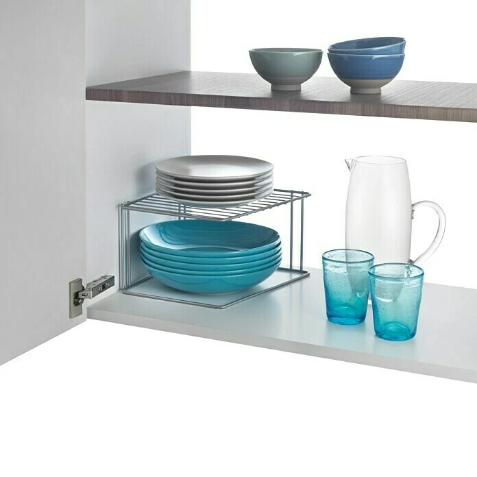 BAUHAUS Metaltex Schrankeinsatz | 25 x 25 x 15 cm | Metall | Robust & Praktisch 4 BAUHAUS Metaltex Schrankeinsatz | 25 x 25 x 15 cm | Metall | Robust & Praktisch – Bild 2