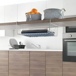 BAUHAUS Metaltex Allzweck-Korb Kanguro 40 L X B X H: 40 X 26 X 14 Cm, Metall, Einhängen - Praktischer Schrankeinsatz -Schränke Möbel Mall 12 176