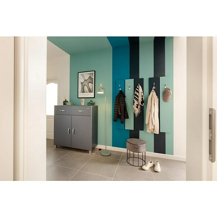 BAUHAUS Phönix Miami Schuhschrank, 2 Fächer, Grau, 37 x 110 x 111 cm – Praktischer Schuhschrank für Ordnung im Flur 6 BAUHAUS Phönix Miami Schuhschrank, 2 Fächer, Grau, 37 x 110 x 111 cm – Praktischer Schuhschrank für Ordnung im Flur – Bild 4