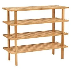 BAUHAUS Zeller Schuhregal | 80 x 26 x 49,5 cm | Braun | Holz | Schuhschrank | Schuhregal | Stauraum-Lösung 7 BAUHAUS Zeller Schuhregal | 80 x 26 x 49,5 cm | Braun | Holz | Schuhschrank | Schuhregal | Stauraum-Lösung -Schränke Möbel Mall 12 204