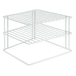 BAUHAUS Metaltex Eckschrank-Einsatz Silos 25x25x19 cm, Metall | Praktischer Schrankeinsatz für optimale Organisation