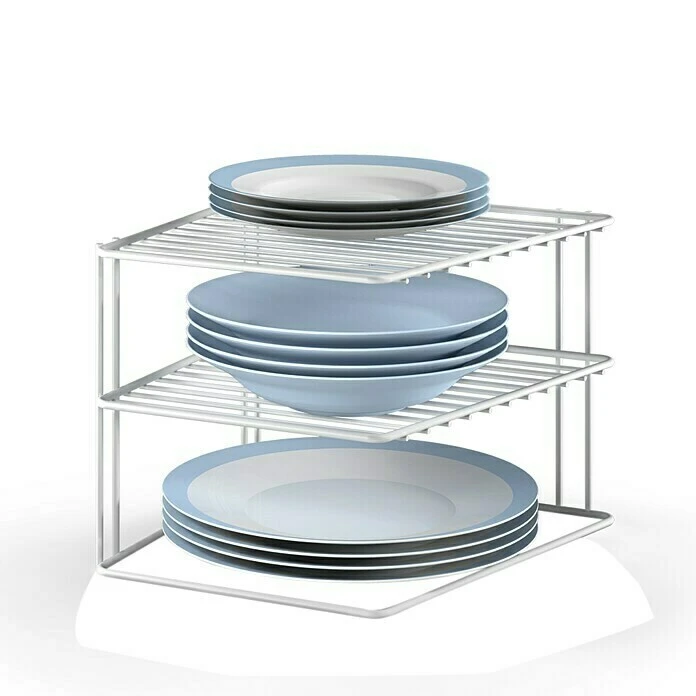 BAUHAUS Metaltex Eckschrank-Einsatz Silos 25x25x19 cm, Metall | Praktischer Schrankeinsatz für optimale Organisation 4 BAUHAUS Metaltex Eckschrank-Einsatz Silos 25x25x19 cm, Metall | Praktischer Schrankeinsatz für optimale Organisation – Bild 2