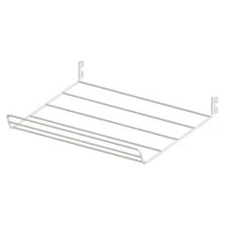 BAUHAUS Lundbergs Schuhregal Weiß | 296 x 600 x 56 mm | Wandregal für Schuhe