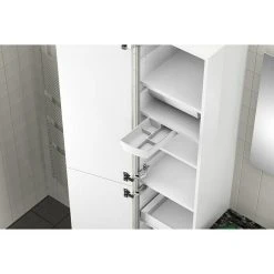 BAUHAUS Essensa Unterbau-Drehbehälter Swing 30 x 13,7 x 4,7 cm, Weiß, Kunststoff – Praktische Schubladen-Aufbewahrung -Schränke Möbel Mall 12 219