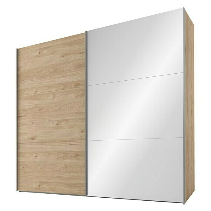 BAUHAUS Express Möbel Schwebetürenschrank Swift B - Eiche Jackson, 150 x 68 x 216 cm 3 BAUHAUS Express Möbel Schwebetürenschrank Swift B - Eiche Jackson, 150 x 68 x 216 cm