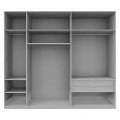 BAUHAUS Express Möbel Schwebetürenschrank Swift Mit Glasfronten – Basaltglas & Eiche Jackson 10 BAUHAUS Express Möbel Schwebetürenschrank Swift Mit Glasfronten – Basaltglas & Eiche Jackson -Schränke Möbel Mall 12 273