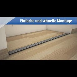 BAUHAUS Optimum Schiebetür-Set Weiß/Grau 180 x 250 cm | Hochwertige Innentür 13 BAUHAUS Optimum Schiebetür-Set Weiß/Grau 180 x 250 cm | Hochwertige Innentür -Schränke Möbel Mall 12 28