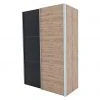 BAUHAUS Express Möbel Schwebetürenschrank Swift - Basalt/Eiche Jackson - Moderner Kleiderschrank ohne Spiegel mit Zubehör 1 BAUHAUS Express Möbel Schwebetürenschrank Swift - Basalt/Eiche Jackson - Moderner Kleiderschrank ohne Spiegel mit Zubehör -Schränke Möbel Mall 12 313