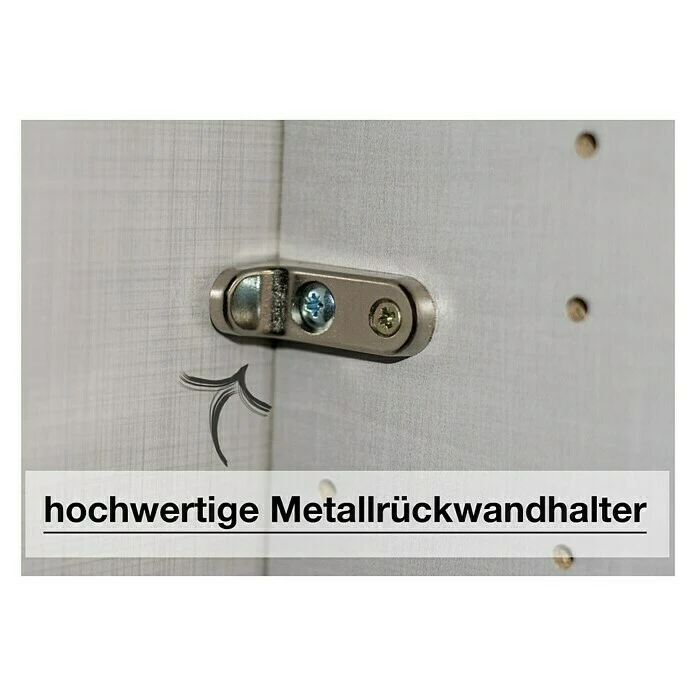 BAUHAUS Express Möbel Drehtürschrank Brooklyn - 58 x 200 x 216 cm, Weiß, Mit Spiegel - Moderner Kleiderschrank 6 BAUHAUS Express Möbel Drehtürschrank Brooklyn - 58 x 200 x 216 cm, Weiß, Mit Spiegel - Moderner Kleiderschrank – Bild 4