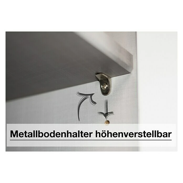 BAUHAUS Express Möbel Drehtürschrank Brooklyn - 58 x 200 x 216 cm, Weiß, Mit Spiegel - Moderner Kleiderschrank 8 BAUHAUS Express Möbel Drehtürschrank Brooklyn - 58 x 200 x 216 cm, Weiß, Mit Spiegel - Moderner Kleiderschrank – Bild 6