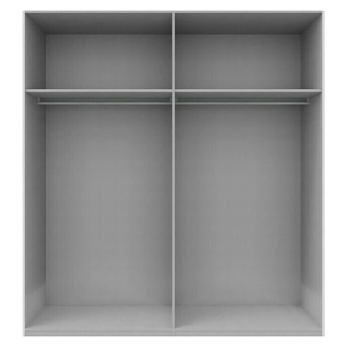 BAUHAUS Express Möbel Drehtürschrank Swift - Basalt - 200x58x216 cm - Mit Spiegel 4 BAUHAUS Express Möbel Drehtürschrank Swift - Basalt - 200x58x216 cm - Mit Spiegel – Bild 2