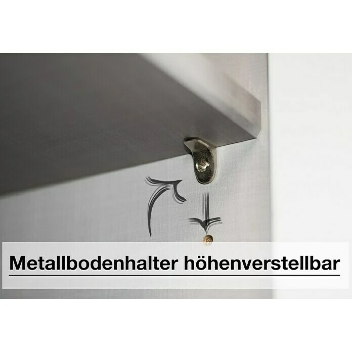 BAUHAUS Express Möbel Drehtürschrank Swift - Basalt - 200x58x216 cm - Mit Spiegel 8 BAUHAUS Express Möbel Drehtürschrank Swift - Basalt - 200x58x216 cm - Mit Spiegel – Bild 6