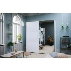 BAUHAUS Express Möbel Schwebetürenschrank Swift 200x68x250 cm, Mit Spiegel, Basalt & Eiche Jackson 9 BAUHAUS Express Möbel Schwebetürenschrank Swift 200x68x250 cm, Mit Spiegel, Basalt & Eiche Jackson -Schränke Möbel Mall 12 572