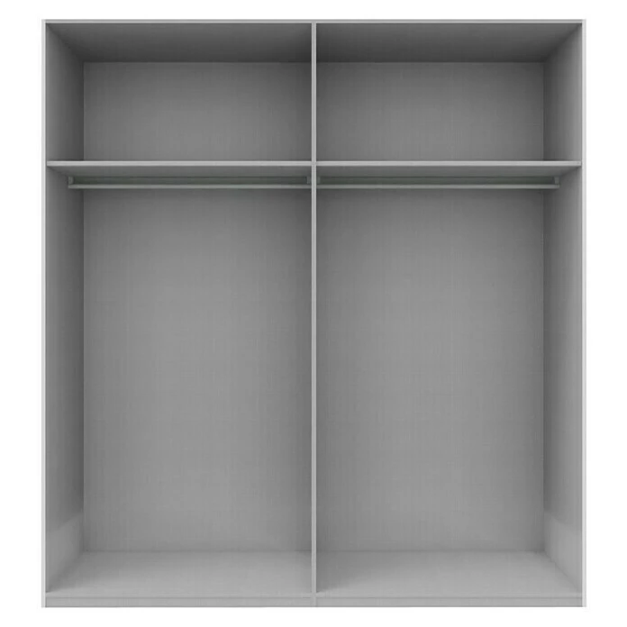 BAUHAUS Express Möbel Schwebetürenschrank Swift 200 x 68 x 216 cm - Basalt | Moderner Kleiderschrank ohne Spiegel 4 BAUHAUS Express Möbel Schwebetürenschrank Swift 200 x 68 x 216 cm - Basalt | Moderner Kleiderschrank ohne Spiegel – Bild 2