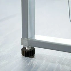 BAUHAUS Regalux Clever Metallrahmen Pulverbeschichtet 45 x 45 x 79,5 cm - Praktischer Schrankeinsatz -Schränke Möbel Mall 12 91